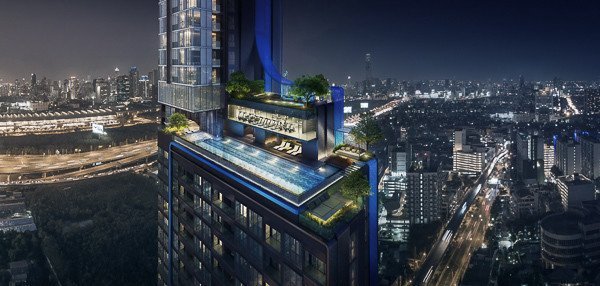 The Line Asoke-Ratchada, 1-bedroom, MRT Rama 9